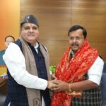 उत्तराखंड के प्रदेशाध्यक्ष भट्ट ने राष्ट्रीय अध्यक्ष से मुलाकात कर बधाई दी,27 में जीत की हैट्रिक का भरोसा दिलाया।