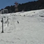 उत्तराखंड के औली में नेशनल विंटर गेम्स: जीएमवीएन और विंटर गेम्स एसोसिएशन ने स्की स्लोप किया तैयार।