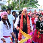 उत्तराखंड में मुख्यमंत्री धामी के निजी आवास, नगला तराई (खटीमा ) में होली पर्व पारंपरिक हर्षोल्लास एवं सांस्कृतिक गरिमा के साथ मनाया गया।