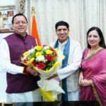 उत्तराखंड में आज नवनियुक्त मंत्रियो ने की सीएम धामी से मुलाक़ात।