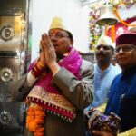 उत्तराखंड में चैत्र नवरात्र के पावन अवसर पर मुख्यमंत्री धामी ने माँ कालिका मंदिर में की पूजा-अर्चना।
