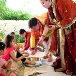 उत्तराखंड में मुख्यमंत्री धामी ने रामनवमी के पावन अवसर पर मुख्यमंत्री आवास में किया कन्या पूजन, प्रदेश की खुशहाली की कामना।