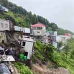 उत्तराखंड के टिहरी में बारिश का कहर, चंद सेकेंड में मकान जमींदोज, देखिए वीडियो।