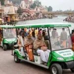 उत्तराखंड के हरिद्वार में श्रद्धालुओं की सुविधा के लिए दीपावली से पहले ‘गंगा सारथी’ इलेक्ट्रिक गोल्फ कार्ट सेवा शुरू होगी, किराया बस 20 रुपये।