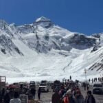 उत्तराखंड के आदि कैलाश में जम गया पार्वती कुंड, ओम पर्वत पर बिछी बर्फ की चादर, शून्य से नीचे तापमान, टूरिस्ट रोमांचित।
